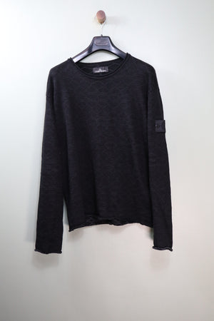 Stone Island Black Shadow Project Honeycomb Knit Jumper