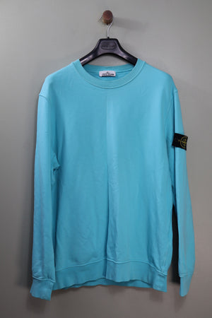 Stone Island Aqua Blue Jumper