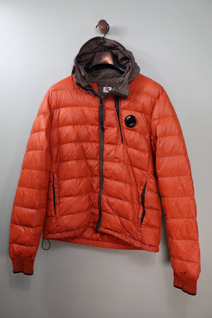 C.P. Company Orange DD Shell Down Jacket