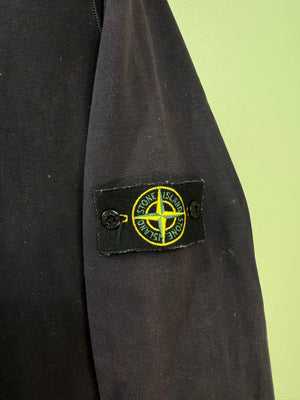 Stone Island Purple Zipped Hoodie