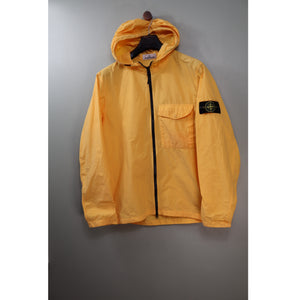 Stone Island Yellow Naslan Hooded Overshirt