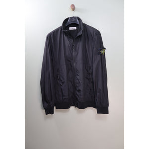 Stone Island Black Crinkle Reps Jacket