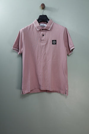 Stone Island Pink SL Polo Shirt