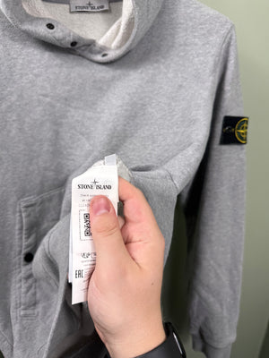 Stone Island Grey Hoodie