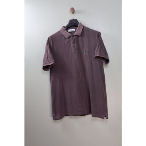 Stone Island Brown Slim Fit Polo
