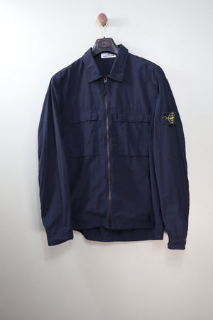 Stone Island Navy Naslan Overshirt