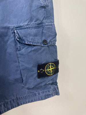 Stone Island Navy SL Cargo Shorts