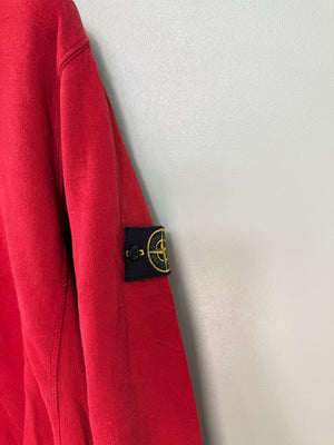 Stone Island Red Hoodie