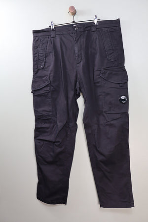 C.P. Company Black Cargo Bottoms
