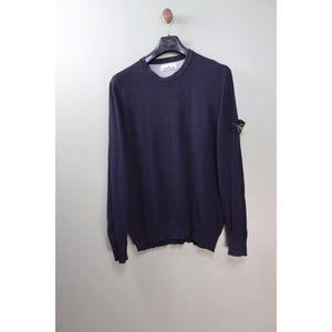 Stone Island Navy Knit Jumper