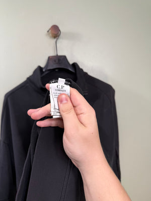 C.P. Company Black 1/4 Zip Jumper