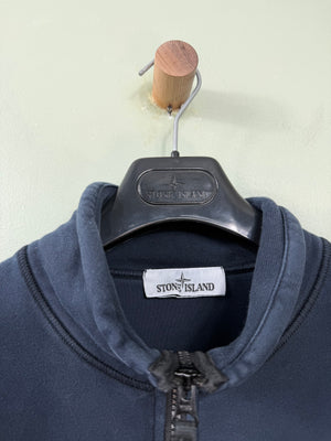 Stone Island Navy 1/4 Zip Jumper