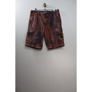Stone Island RE Flowing Camo Cargo Shorts