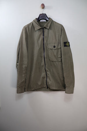 Stone Island Khaki Overshirt