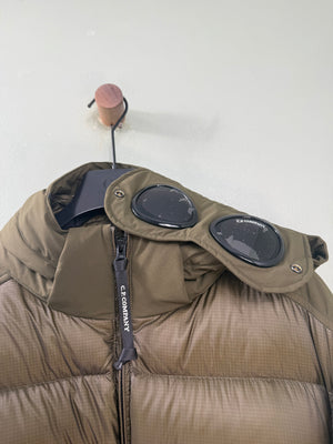 C.P. Company Khaki D.D Shell Down Knit Jacket