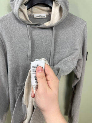 Stone Island Grey Hoodie