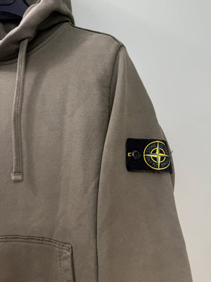 Stone Island Khaki Hoodie