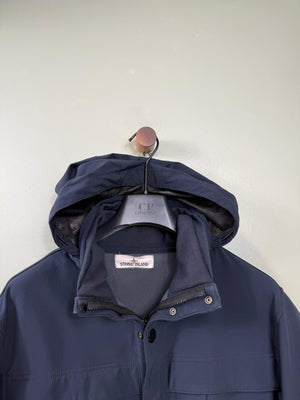 Stone Island Navy Soft Shell Jacket