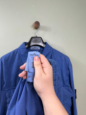 Stone Island Blue Overshirt