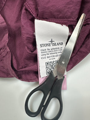 Stone Island Purple Hooded Overshirt