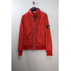 Stone Island Red Nylon Metal Jacket