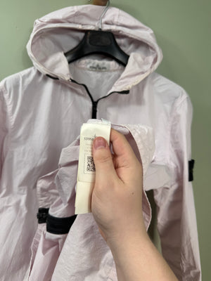 Stone Island Pink Naslan Hooded Overshirt