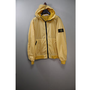 Stone Island Yellow Lamy Flock Jacket