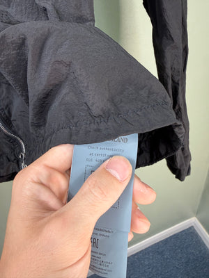 Stone Island Black Nylon Metal Overshirt