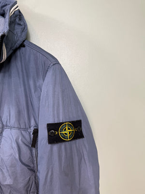 Stone Island Blue Crinkle Reps Jacket