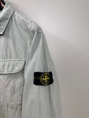 Stone Island Sage Green Overshirt