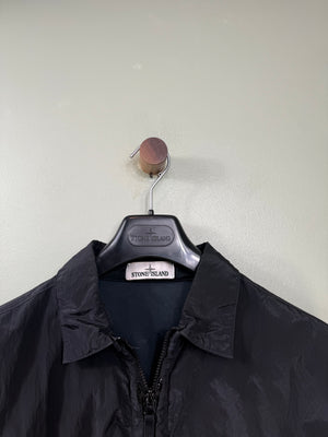 Stone Island Black Nylon Metal Overshirt