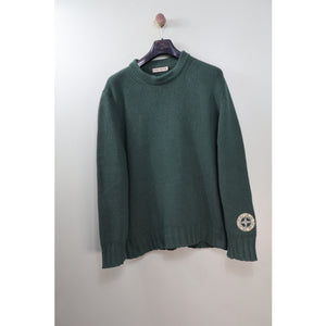 Stone Island Green Vintage Knit Jumper