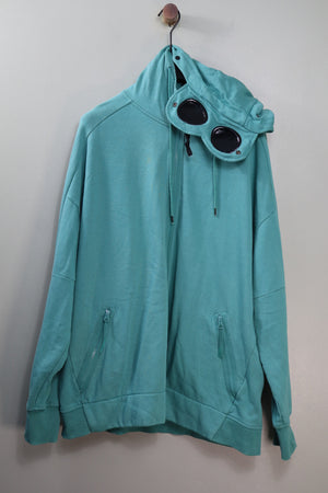 C.P. Company Green Goggle Hoodie