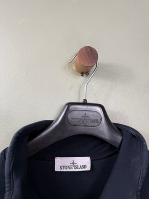 Stone Island Navy 1/4 Zip Jumper