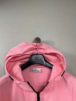 Stone Island Pink Supima Cotton Twill Jacket