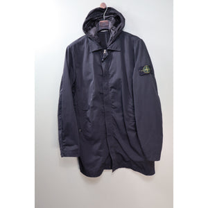 Stone Island Black Nylon Batavia Parka Jacket