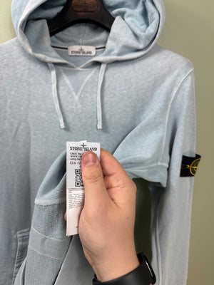 Stone Island Baby Blue Hoodie