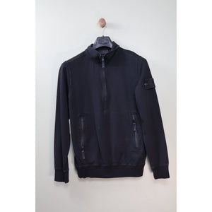 Stone Island Black Ghost 1/4 Zip Jumper