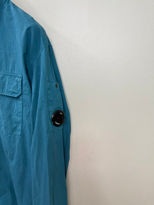 C.P. Company Aqua Blue Overshirt