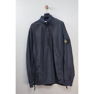 Stone Island Dark Blue Nylon Metal Smock
