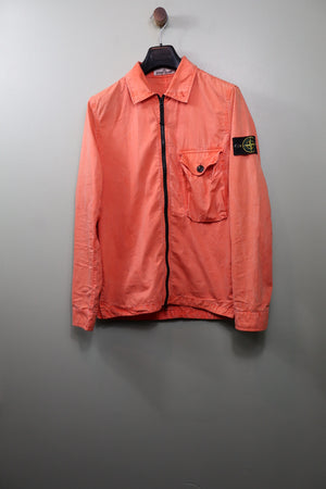 Stone Island Orange Overshirt