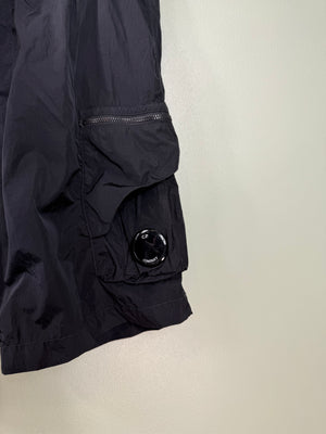 C.P. Company Black Chrome Shorts