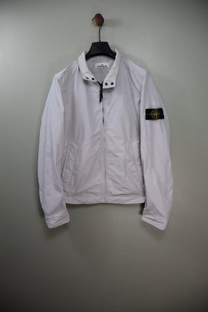 Stone Island White Micro Reps Jacket