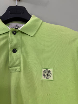 Stone Island Green RE Polo Shirt