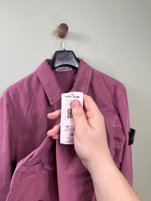 Stone Island Pink Overshirt