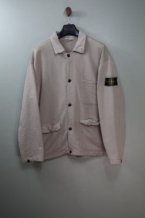 Stone Island Beige Moleskin Overshirt