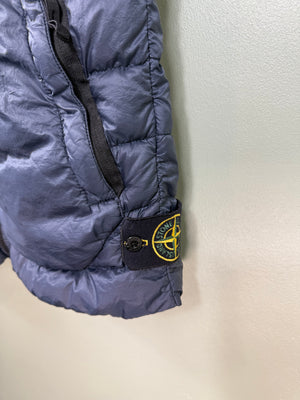 Stone Island Navy Micro Yarn Down Gilet