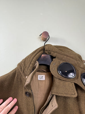 C.P. Company Khaki Woven Field Jacket