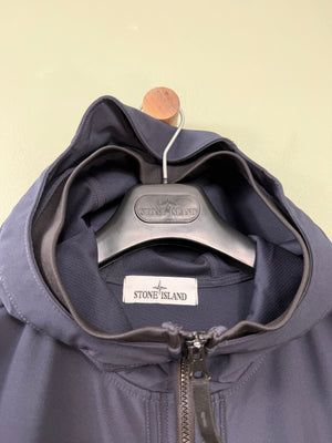 Stone Island Navy Soft Shell Jacket