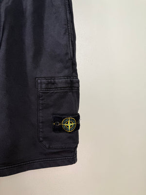 Stone Island Black Shorts